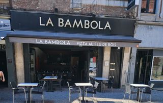 Devanture du restaurant La Bambola